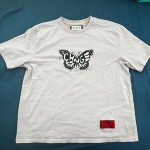 CHNGE purple and black butterfly t-shirt - Size S